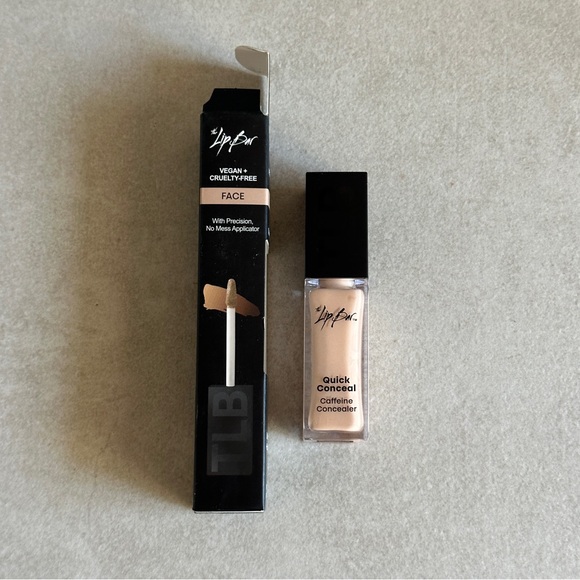 The Lip Bar Quick Conceal Caffeine Concealer - Ivory Self-Setting & Brightening - Picture 3 of 4